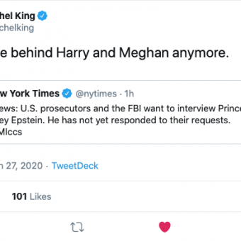Rachel Kind vs Prince Andrew