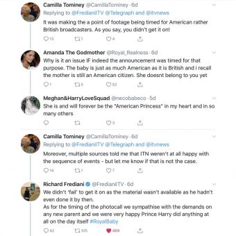 Richard Frediani calls out Camilla Tominey 2