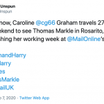 Babysitter Caroline Graham Thomas Markle