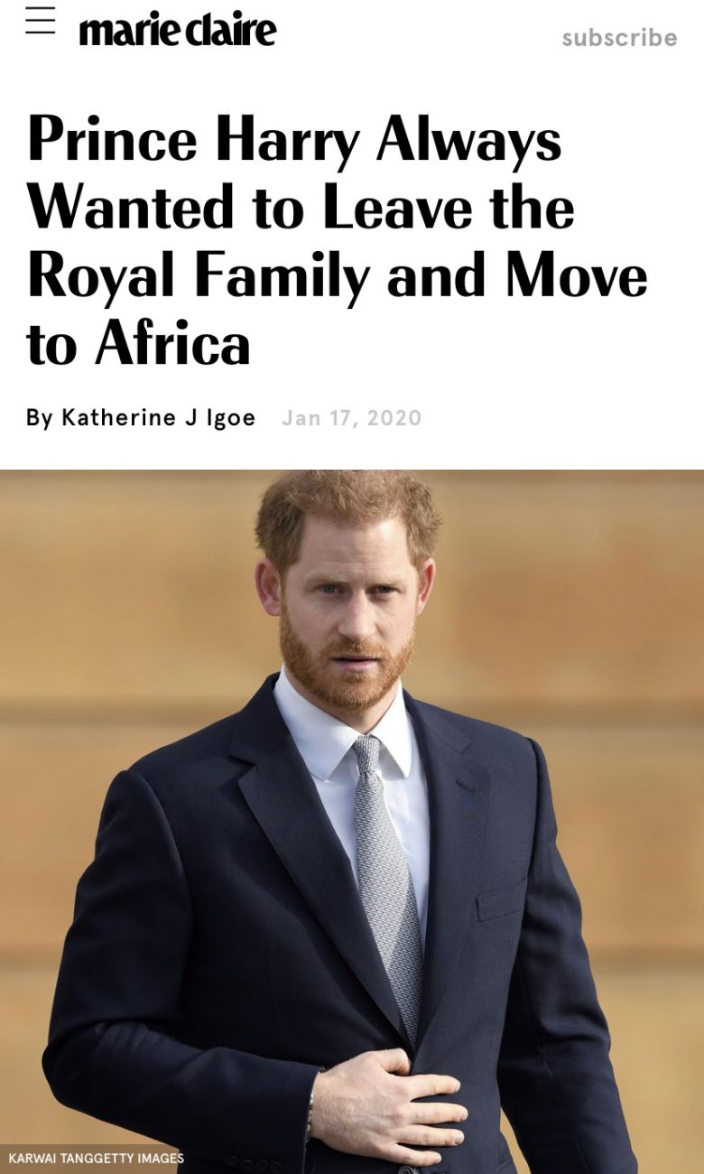 Prince Harry always wanted to leave the Royal Family